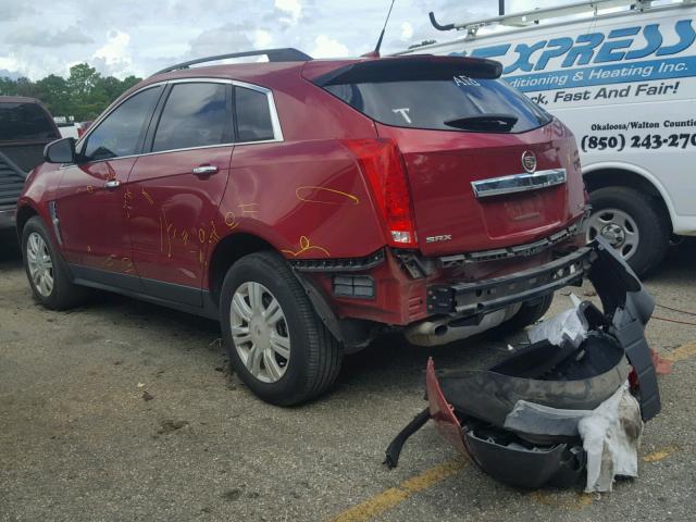 3GYFNGE38CS659734 - 2012 CADILLAC SRX RED photo 3