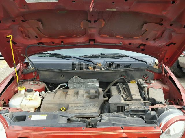 1J4NT4FB7AD578825 - 2010 JEEP COMPASS SP ORANGE photo 7