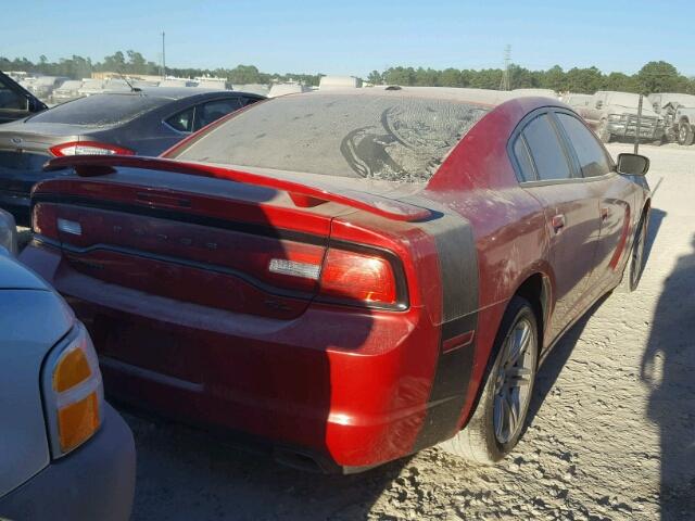 2B3CL5CT3BH509720 - 2011 DODGE CHARGER R/ RED photo 4