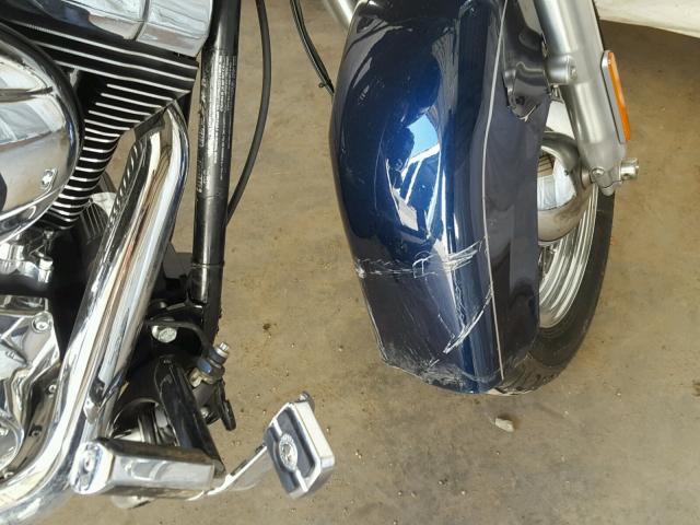 1HD1BWV13CB032970 - 2012 HARLEY-DAVIDSON FLSTC HERI BLUE photo 9