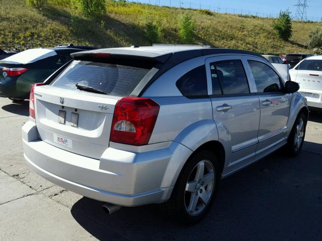 1B3HB78K77D331075 - 2007 DODGE CALIBER R/ SILVER photo 4