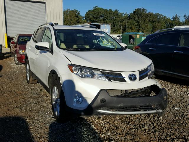 2T3YFREV5DW064577 - 2013 TOYOTA RAV4 WHITE photo 1