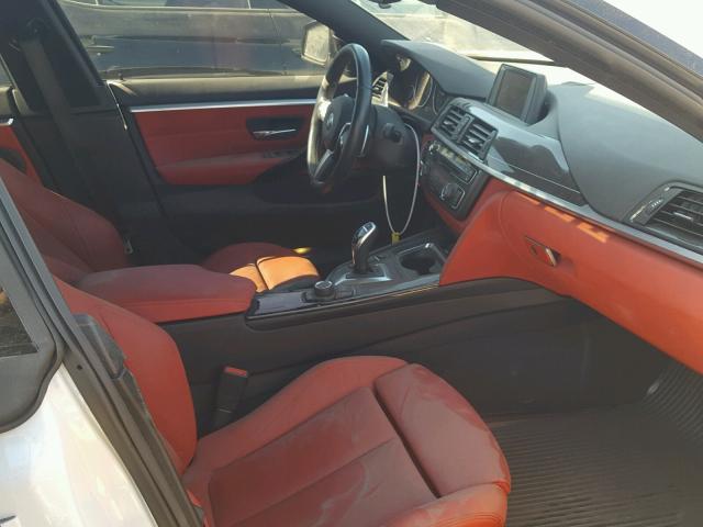 WBA4A9C57FGL87248 - 2015 BMW 428 I WHITE photo 5