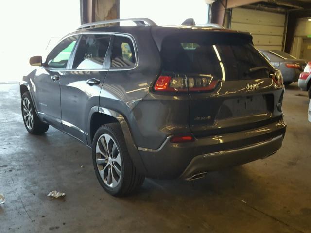 1C4PJMJN5KD173960 - 2019 JEEP CHEROKEE O GRAY photo 3