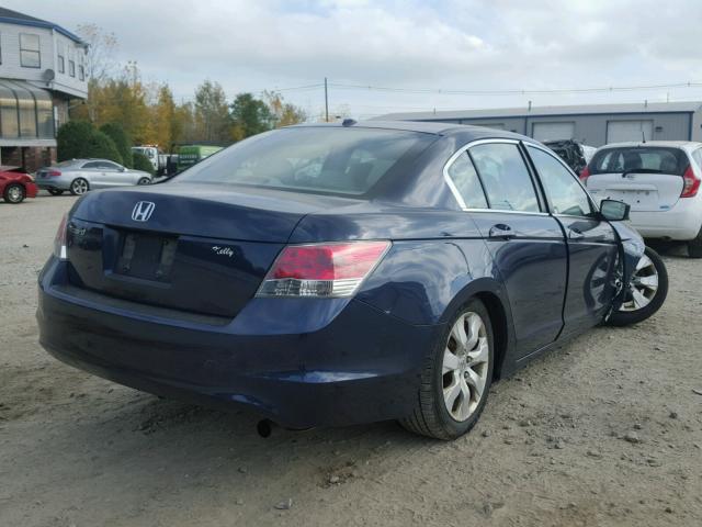 1HGCP268X8A164090 - 2008 HONDA ACCORD BLUE photo 4