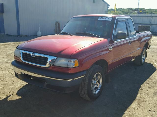 4F4YR16V0YTM01423 - 2000 MAZDA B3000 TROY RED photo 2