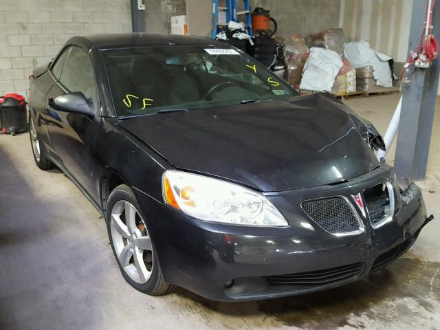 1G2ZH36N684254082 - 2008 PONTIAC G6 GT BLACK photo 1