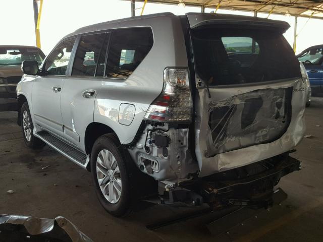 JTJBM7FX3E5080864 - 2014 LEXUS GX BASE SILVER photo 3