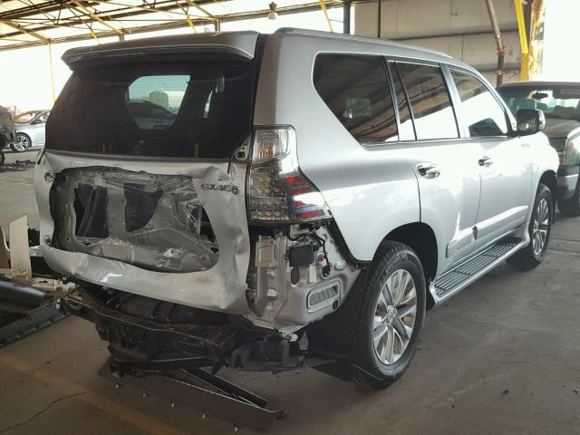 JTJBM7FX3E5080864 - 2014 LEXUS GX BASE SILVER photo 4