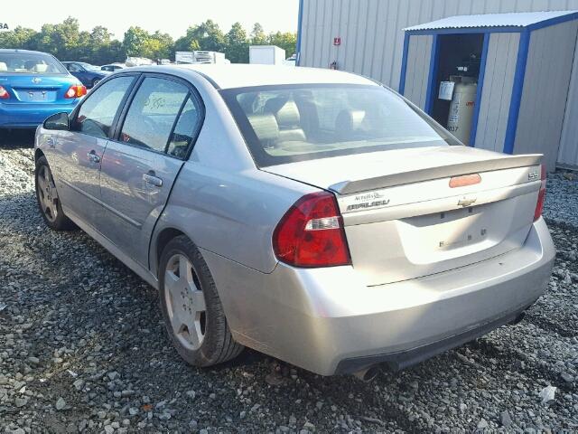 1G1ZW53166F247870 - 2006 CHEVROLET MALIBU SS SILVER photo 3