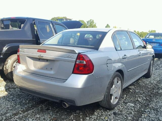 1G1ZW53166F247870 - 2006 CHEVROLET MALIBU SS SILVER photo 4