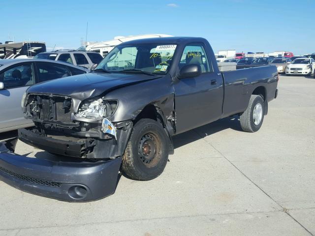 5TBJU32145S449419 - 2005 TOYOTA TUNDRA GRAY photo 2