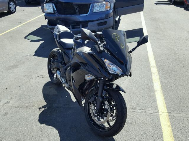 JKAEXEJ12HDA00332 - 2017 KAWASAKI EX650 J შავი ფოტო 1