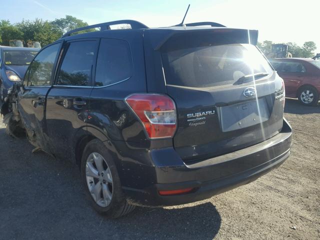 JF2SJARC1FH413162 - 2015 SUBARU FORESTER 2 CHARCOAL photo 3