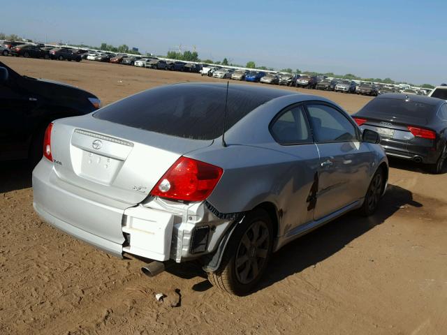 JTKDE177770216216 - 2007 TOYOTA SCION TC 银色 照片 4