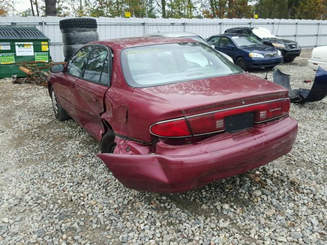 2G4WS52J141156948 - 2004 BUICK CENTURY CU RED photo 3