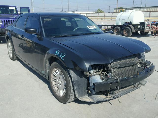 2C3KA43R27H821196 - 2007 CHRYSLER 300 BLACK photo 1