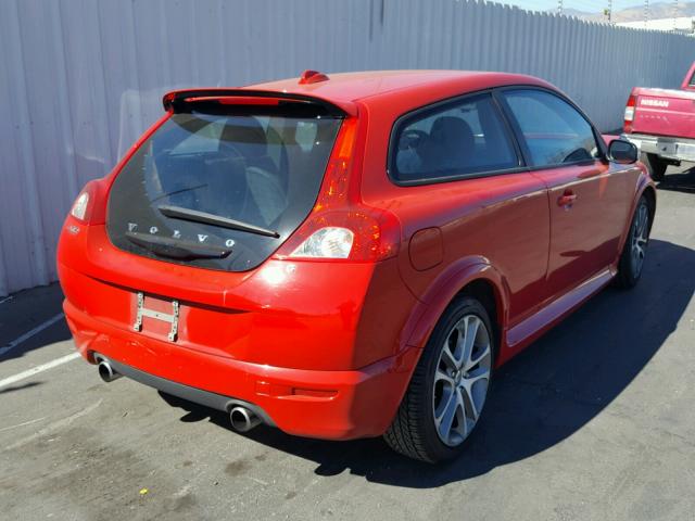 YV1MK672592121902 - 2009 VOLVO C30 T5 RED photo 4