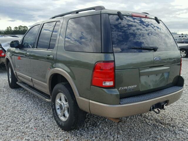 1FMZU74K42ZC72724 - 2002 FORD EXPLORER E GREEN photo 3