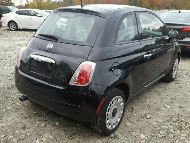 3C3CFFAR7FT750233 - 2015 FIAT 500 POP BLACK photo 4