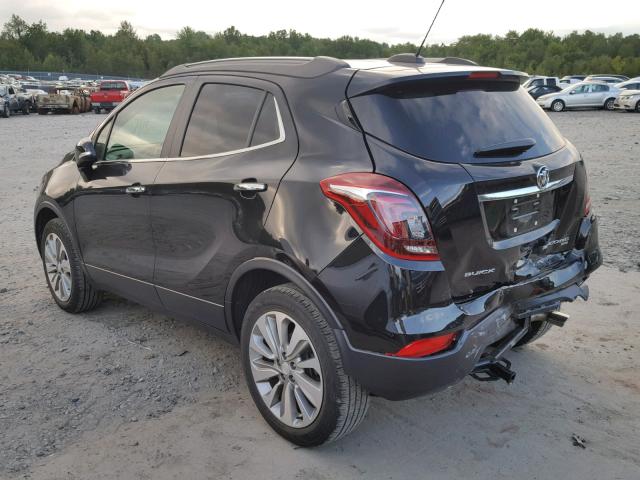 KL4CJESB2HB169873 - 2017 BUICK ENCORE PRE BLACK photo 3