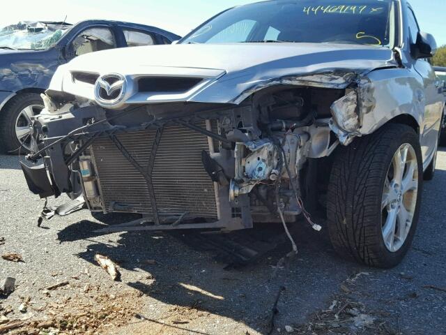 JM1BK344781831907 - 2008 MAZDA 3 HATCHBAC SILVER photo 9