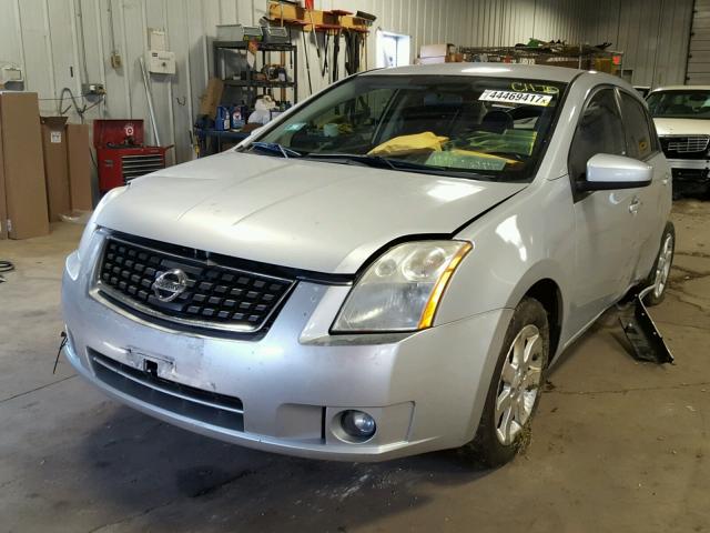 3N1AB6AP2AL702695 - 2010 NISSAN SENTRA 2.0 SILVER photo 2