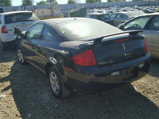 1G2AS18H397239968 - 2009 PONTIAC G5 BLACK photo 3