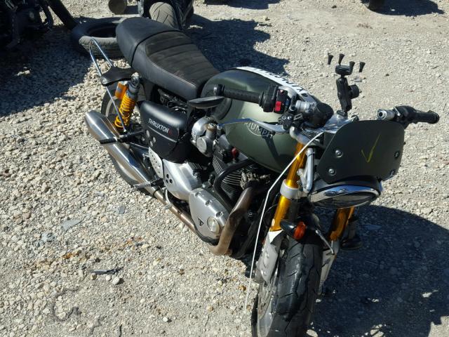 SMTD21HF5HT798954 - 2017 TRIUMPH MOTORCYCLE THRUXTON 1 GREEN photo 1