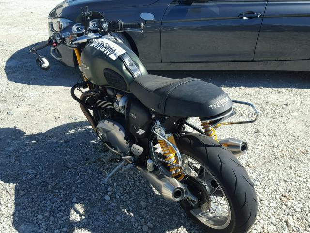 SMTD21HF5HT798954 - 2017 TRIUMPH MOTORCYCLE THRUXTON 1 GREEN photo 3