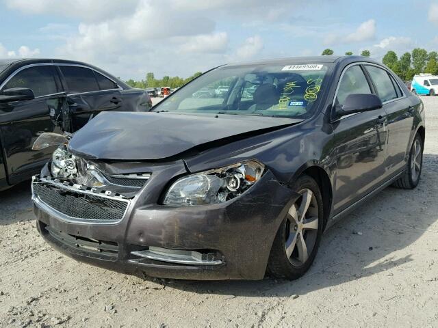 1G1ZC5E17BF204459 - 2011 CHEVROLET MALIBU 1LT ყავისფერი ფოტო 2