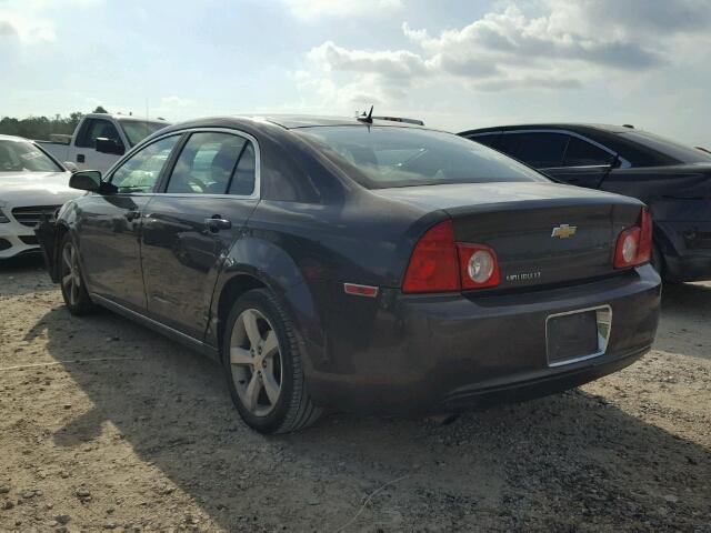 1G1ZC5E17BF204459 - 2011 CHEVROLET MALIBU 1LT ყავისფერი ფოტო 3