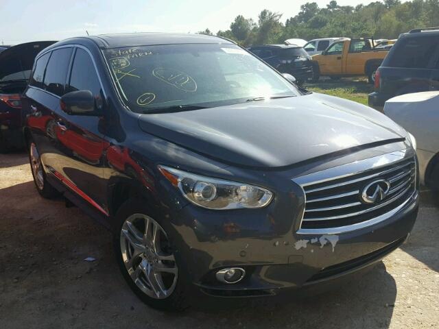 5N1AL0MN4DC324201 - 2013 INFINITI JX35 BASE GRAY photo 1