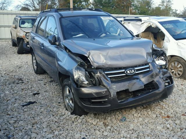 KNDJF724287502684 - 2008 KIA SPORTAGE L GRAY photo 1