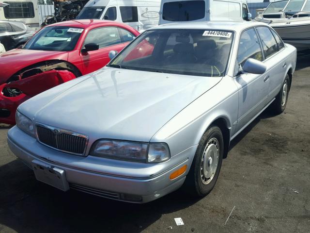 JNKNG01D7RM263075 - 1994 INFINITI Q45 SILVER photo 2