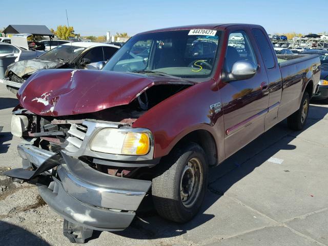 1FTRX17L3XKB29339 - 1999 FORD F150 RED photo 2