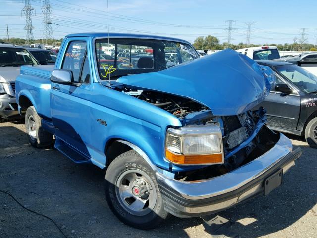 1FTDF15Y3PKA90151 - 1993 FORD F150 BLUE photo 1