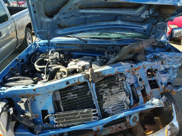 1FTDF15Y3PKA90151 - 1993 FORD F150 ლურჯი ფოტო 7