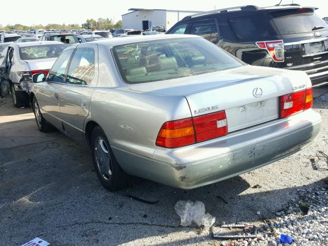 JT8BH28F0Y0176577 - 2000 LEXUS LS SILVER photo 3