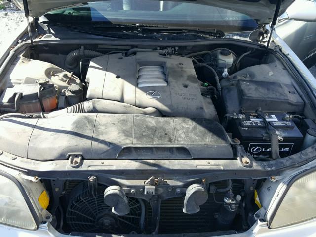 JT8BH28F0Y0176577 - 2000 LEXUS LS SILVER photo 7