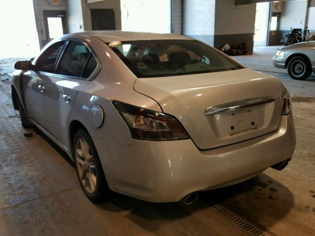 1N4AA5AP4EC467489 - 2014 NISSAN MAXIMA S SILVER photo 3