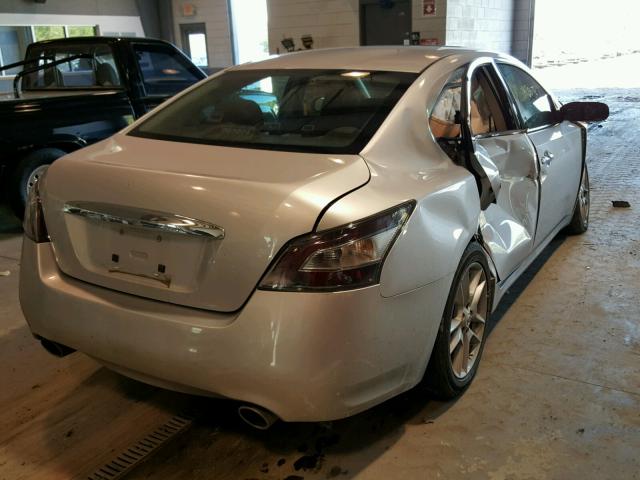 1N4AA5AP4EC467489 - 2014 NISSAN MAXIMA S SILVER photo 4