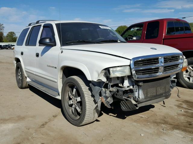 1B4HR28N41F642687 - 2001 DODGE DURANGO WHITE photo 1