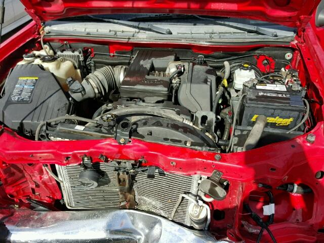 1GCCS136468204601 - 2006 CHEVROLET COLORADO RED photo 7