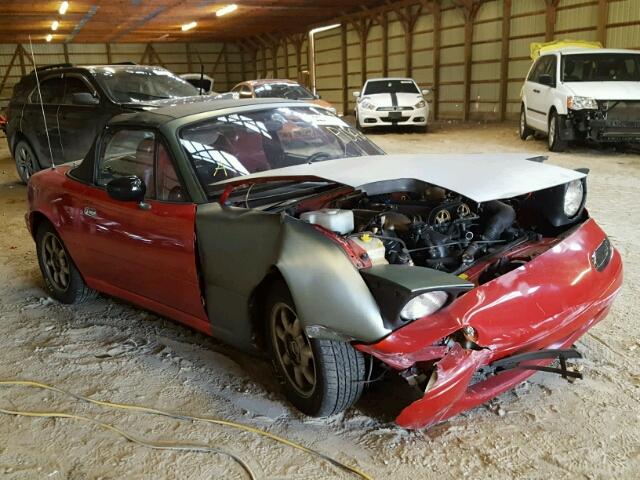 JM1NA3520L0143999 - 1990 MAZDA MX-5 MIATA RED photo 1