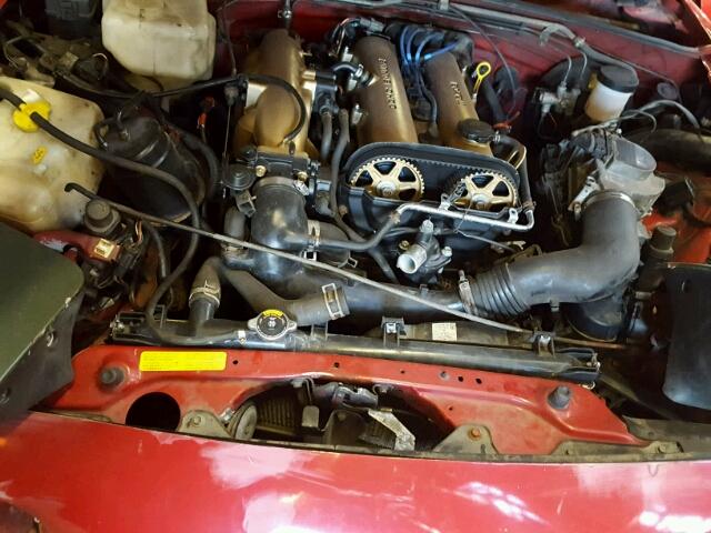 JM1NA3520L0143999 - 1990 MAZDA MX-5 MIATA RED photo 7