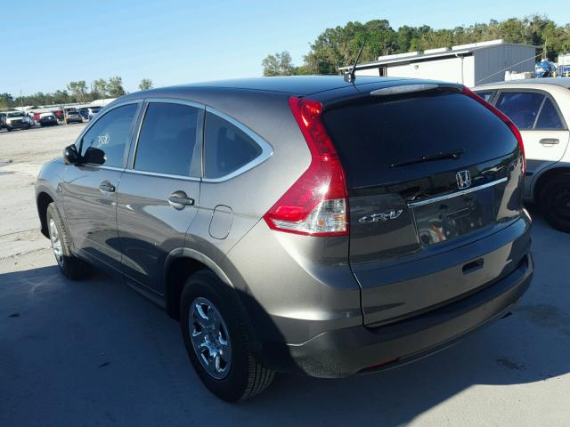 3CZRM3H32EG704516 - 2014 HONDA CR-V GRAY photo 3