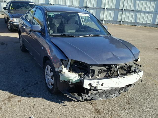 JM1BK12F171746181 - 2007 MAZDA 3 GRAY photo 1