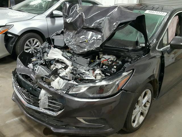 1G1BF5SM5H7239642 - 2017 CHEVROLET CRUZE GRAY photo 9