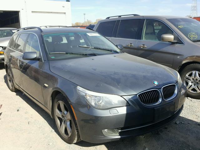 WBAPT73508CX00971 - 2008 BMW 535 GRAY photo 1